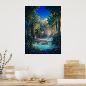 The Bamboo Sanctuary Poster (Küche)