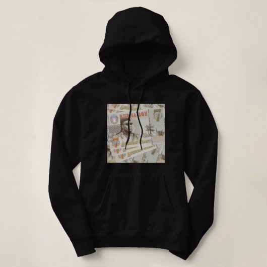The Band Songwriter Logo Singer Illustration Fashi Hoodie (Design vorne)