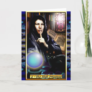 The Banx Tarot High Priestess Greeting Card Karte