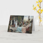 The Baptism 1892 Karte (Gelbe Blume)