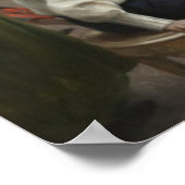 The Baptism 1892 Poster (Ecke)