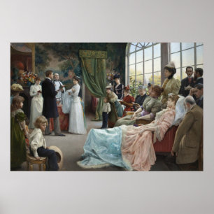 The Baptism 1892 Poster