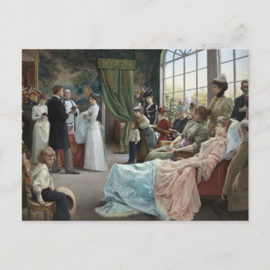 The Baptism 1892 Postkarte (Vorderseite)