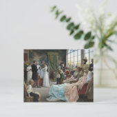 The Baptism 1892 Postkarte (Stehend Vorderseite)