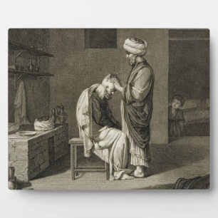 The Barber, from Volume II Arts and Trades of 'Des Fotoplatte