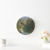 The Bard, c.1817 (oil on canvas) Runde Wanduhr (Zuhause)