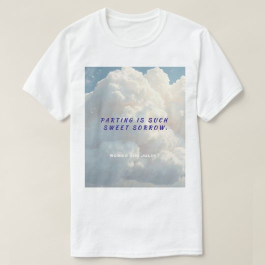 The Bard Tee Men’s Shakespeare Shirt (Design vorne)
