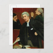 The Barrister Postkarte (Vorne/Hinten)