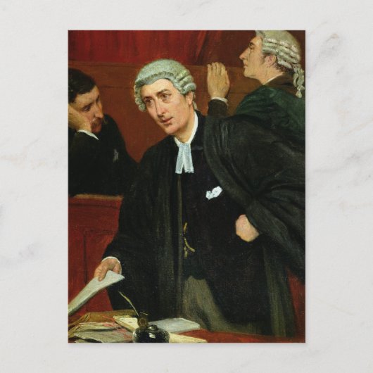 The Barrister Postkarte (Vorderseite)
