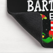 The Bartender Elf Christmas Family Matching Pajama Mousepad (Ecke)