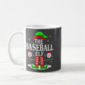 The Baseball Elf Funny Christmas Srt Lovers Xmas E Kaffeetasse (Links)