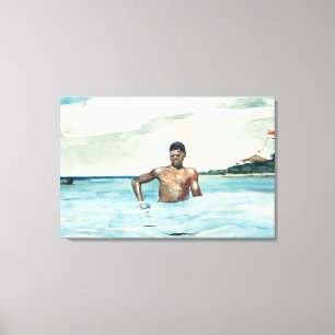 The Bather, 1899 Leinwanddruck