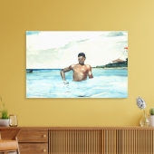 The Bather, 1899 Leinwanddruck (Insitu (Wohnzimmer))