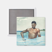 The Bather, 1899 Magnet (Vorderseite/Rückseite)
