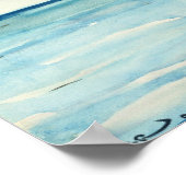 The Bather, 1899 Poster (Ecke)