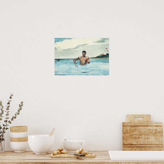 The Bather, 1899 Poster (Küche)