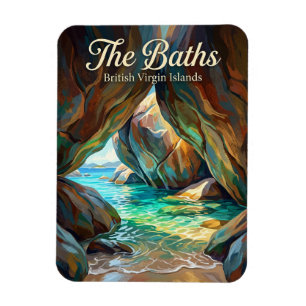 The Baths Britische Jungferninseln Magnet