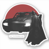 The Batman & Batmobile Graphic Aufkleber (Vorderseite)