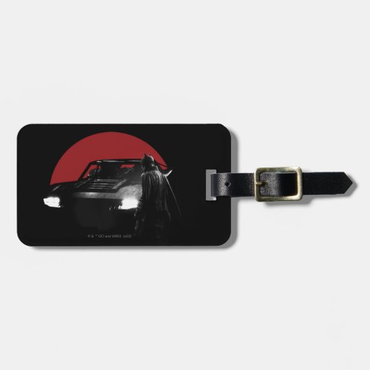 The Batman & Batmobile Graphic Gepäckanhänger (Vorderseite horizontal)