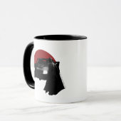 The Batman & Batmobile Graphic Tasse (Vorderseite Links)