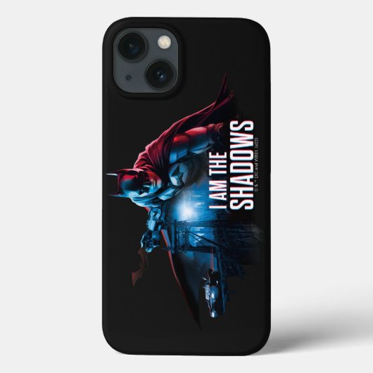 The Batman Character Graphic - Ich bin die Schatte Case-Mate iPhone Hülle (Rückseite)