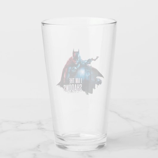 The Batman Character Graphic - Ich bin die Schatte Glas (Rückseite)