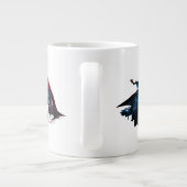 The Batman Character Graphic - Ich bin die Schatte Jumbo-Tasse (Rückseite)