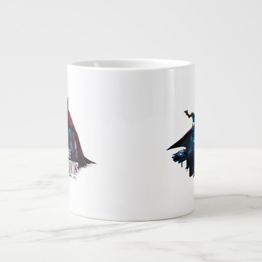 The Batman Character Graphic - Ich bin die Schatte Jumbo-Tasse (Vorderseite)