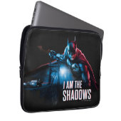 The Batman Character Graphic - Ich bin die Schatte Laptopschutzhülle (Vorne Rechts)