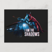 The Batman Character Graphic - Ich bin die Schatte Postkarte (Vorderseite)