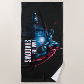 The Batman Character Graphic - Ich bin die Schatte Strandtuch (Vorderseite)