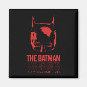 The Batman Cowl Logo Magnet (Vorne)