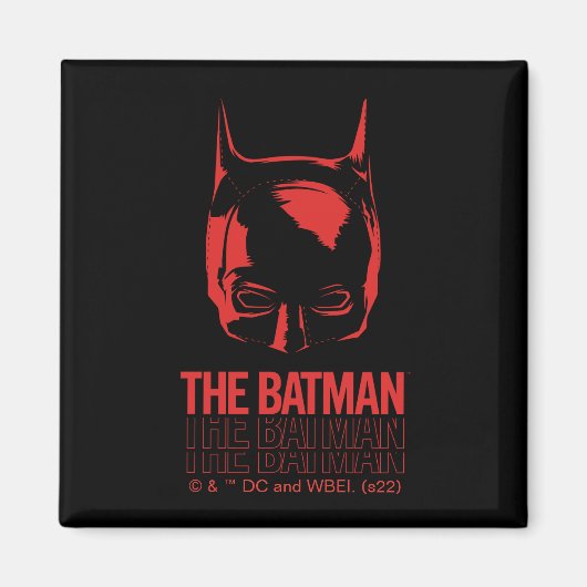 The Batman Cowl Logo Magnet (Vorne)