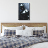 The Batman in the Rain Leinwanddruck (Insitu (Schlafzimmer))