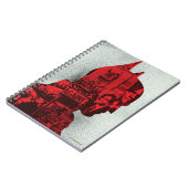 The Batman Newspaper Silhouette Notizblock (Linke Seite)