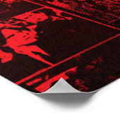 The Batman Newspaper Silhouette Poster (Ecke)