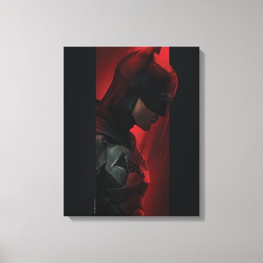 The Batman Red Bar Profile Leinwanddruck (Vorderseite)