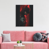 The Batman Red Bar Profile Leinwanddruck (Insitu (Wohnzimmer))