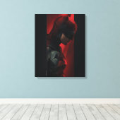 The Batman Red Bar Profile Leinwanddruck (Insitu (Holzboden))