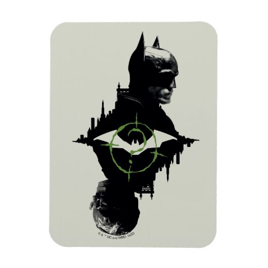 The Batman & The Riddler Dual Character Graphic Magnet (Vertikal)