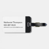 The Batman Vertical Logo Gepäckanhänger (Rückseite horizontal)