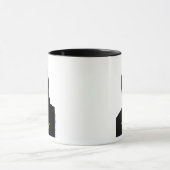 The Batman With Golden Bat Symbol Tasse (Zentrum)