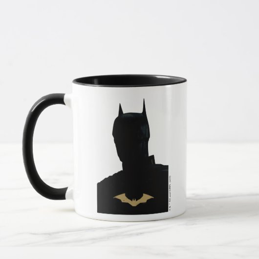 The Batman With Golden Bat Symbol Tasse (Links)
