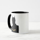 The Batman With Golden Bat Symbol Tasse (Vorderseite Links)