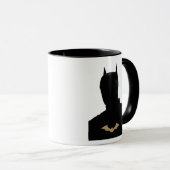 The Batman With Golden Bat Symbol Tasse (VorderseiteRechts)