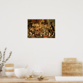 The Battle between Carnival and Lent Poster (Küche)