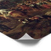 The Battle of the Nations of Leipzig, 1813 Poster (Ecke)