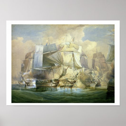 The Battle of Trafalgar, the Beginning of the Acti Poster (Vorne)