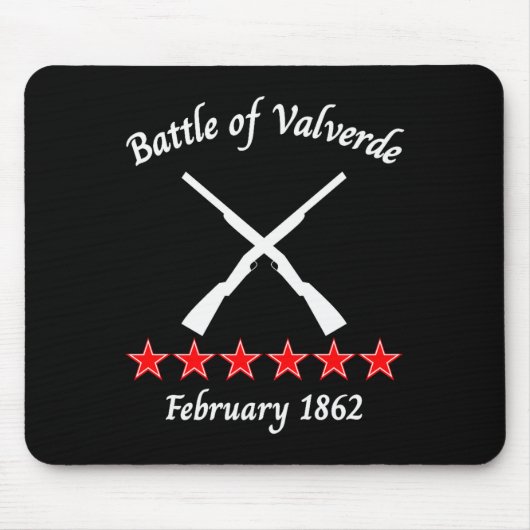 The Battle Of Valverde New Mexico 1862 Civil Battl Mousepad (Vorne)