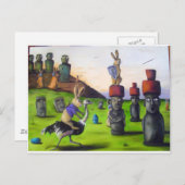 The_Battle_over_Easter_Island[1] Postkarte (Vorne/Hinten)